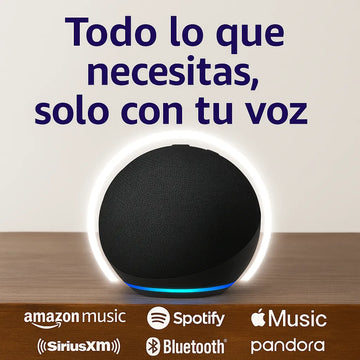 PARLANTE INTELIGENTE ALEXA + REGALO SORPRESA | MÚSICA, CONTROL Y COMODIDAD SIN ESFUERZO